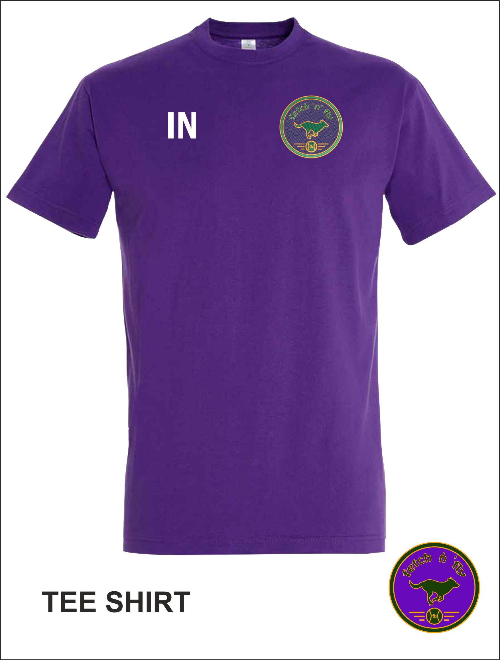 T Shirt Purple Front