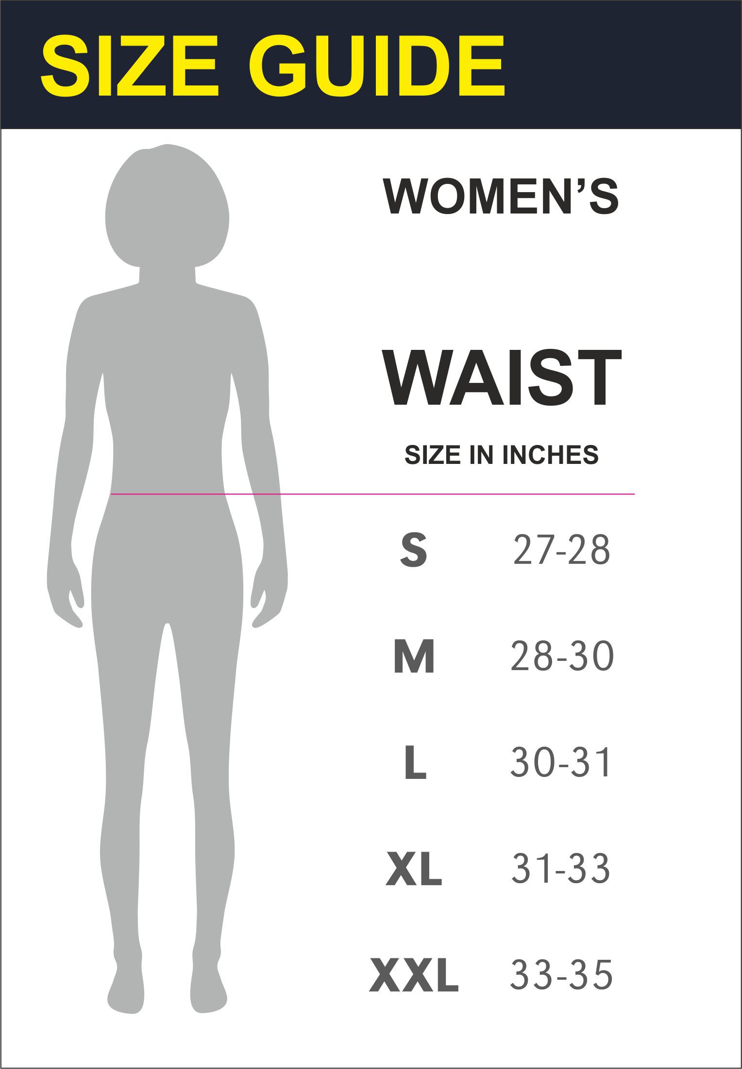 Girls Waist Size Chart | My XXX Hot Girl