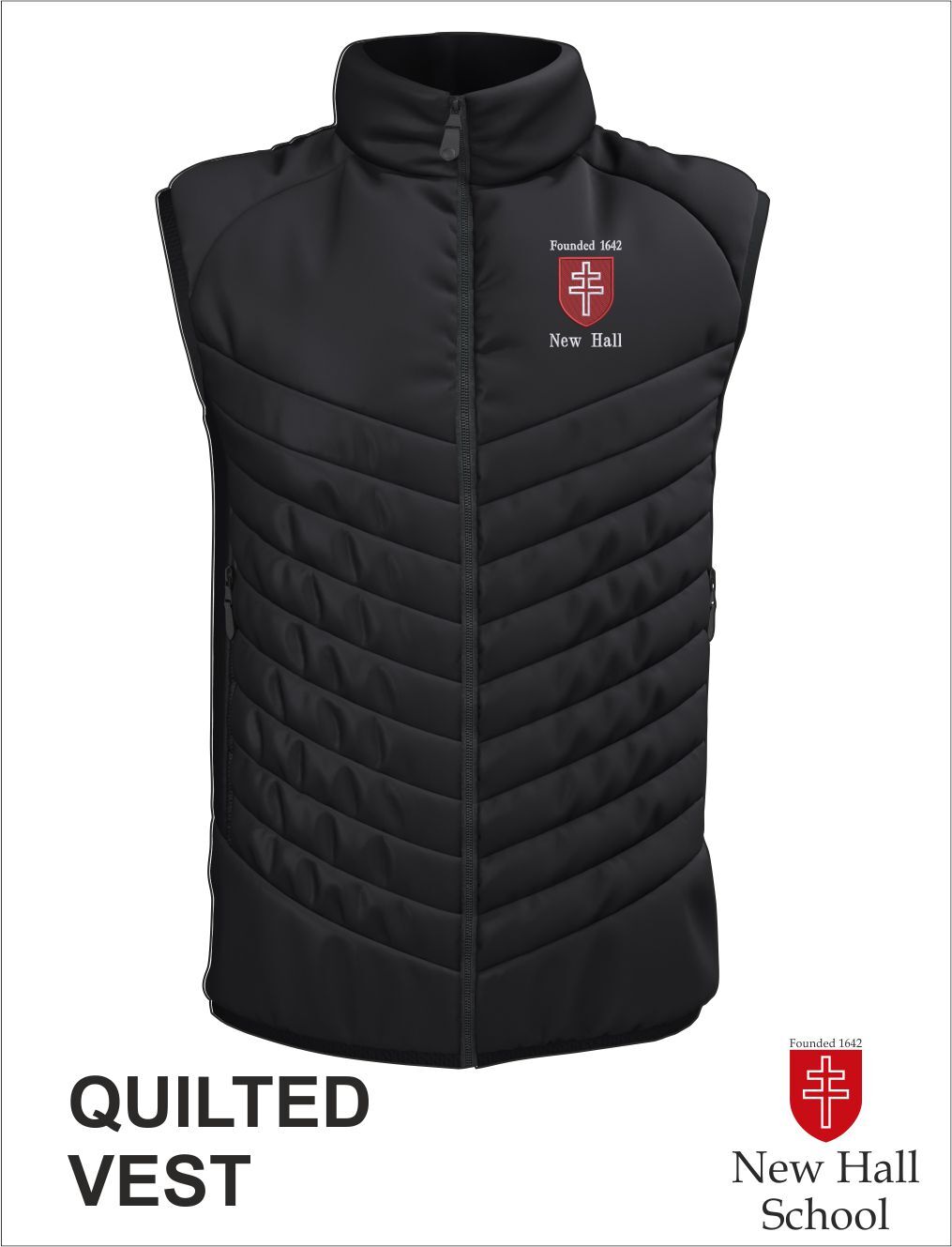 Quilted Vest Front