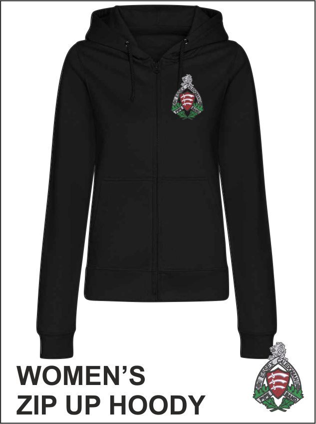 Womens Zip Up Hoody