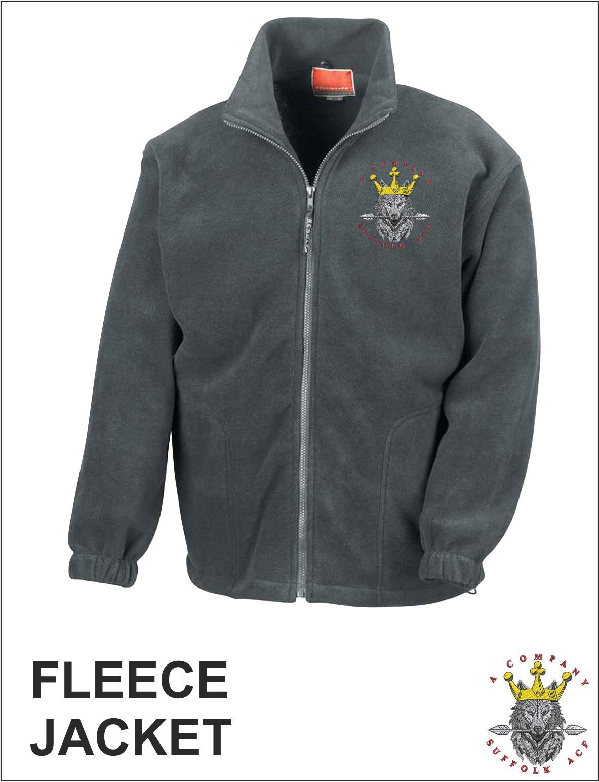 Fleece Jacket Grey