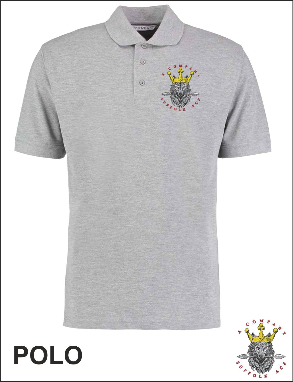 Polo Heather Grey