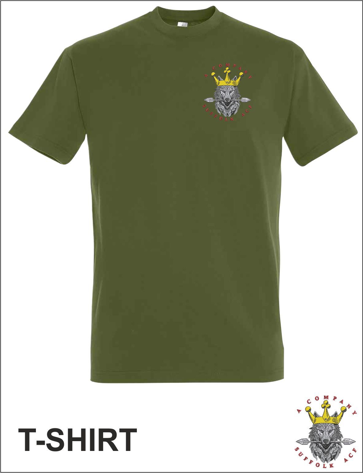 T Shirt Dark Khaki