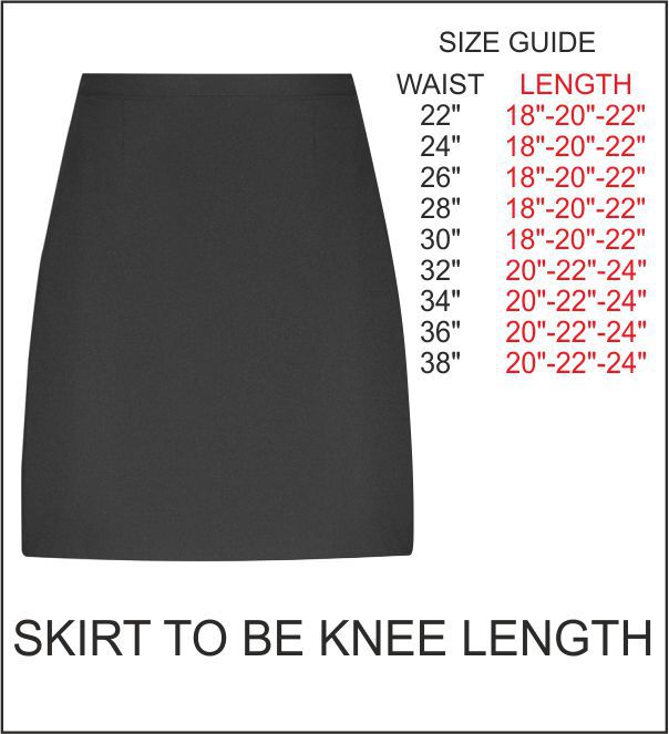 Straight Senior Skirt