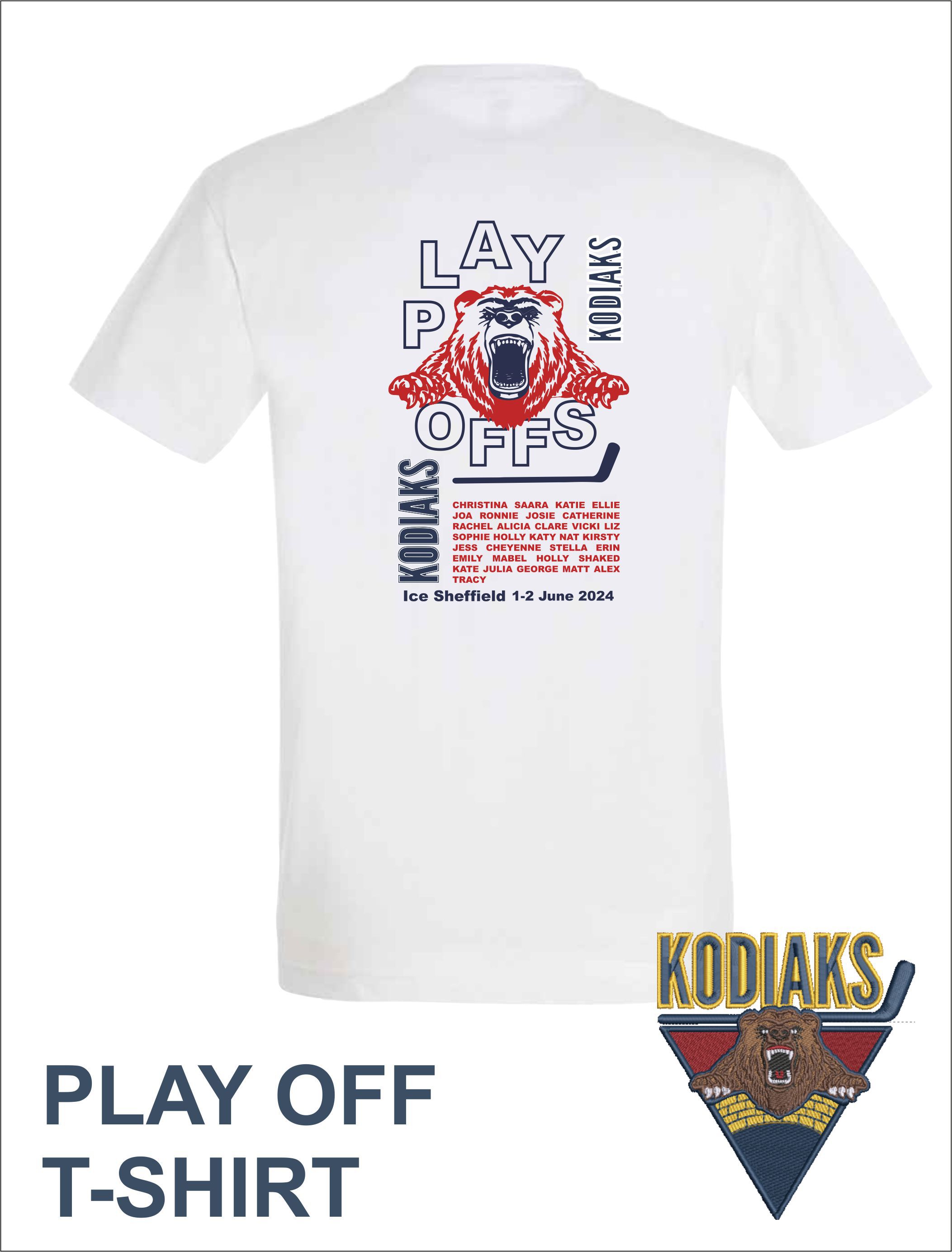 Play Off Tee Back White