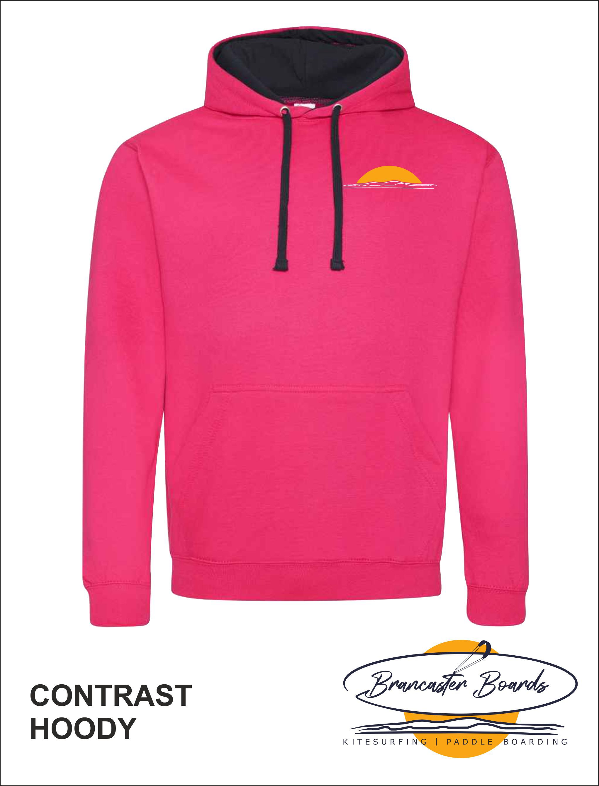 Pink Navy Hoody Front