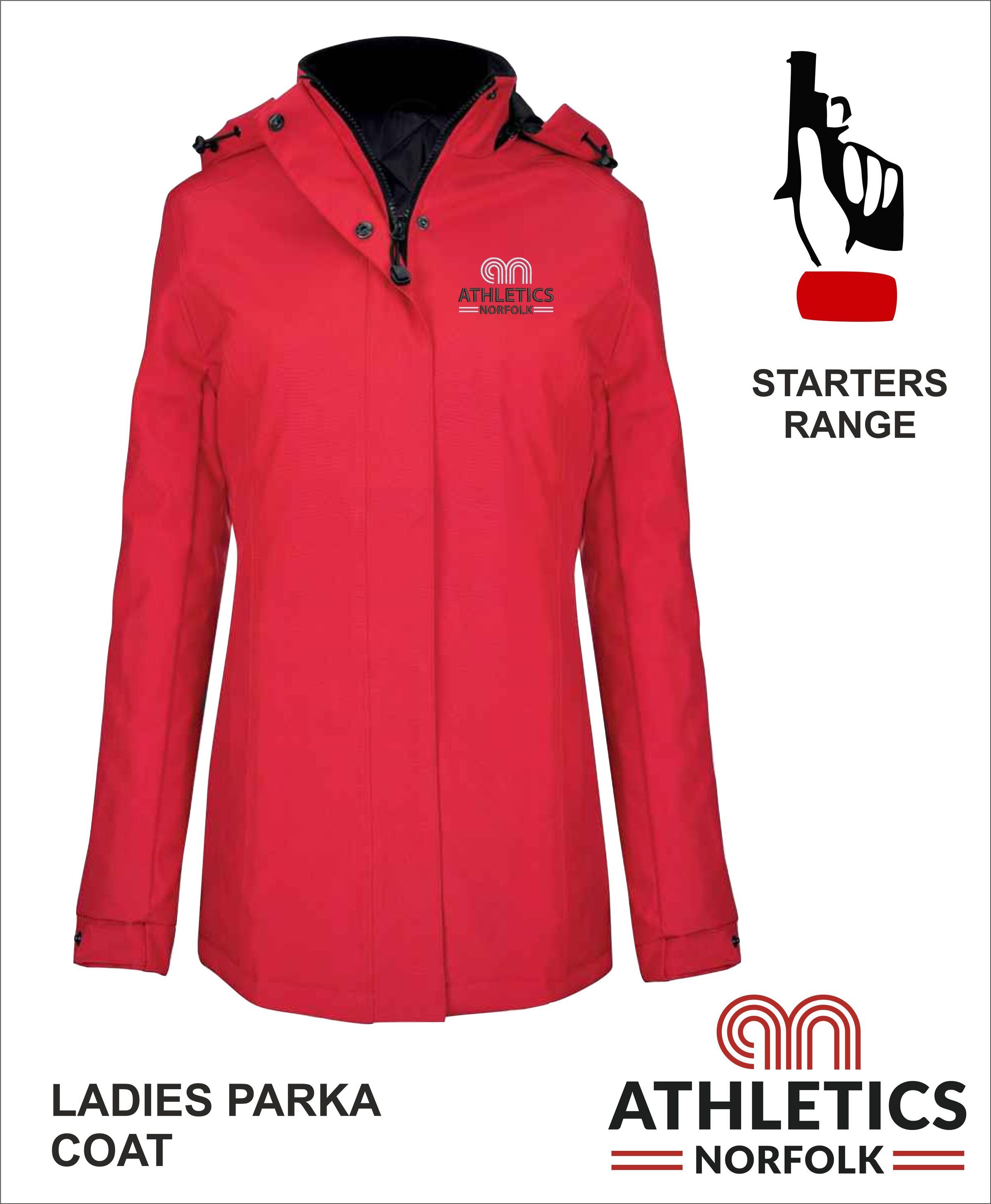 Womens Parker Red