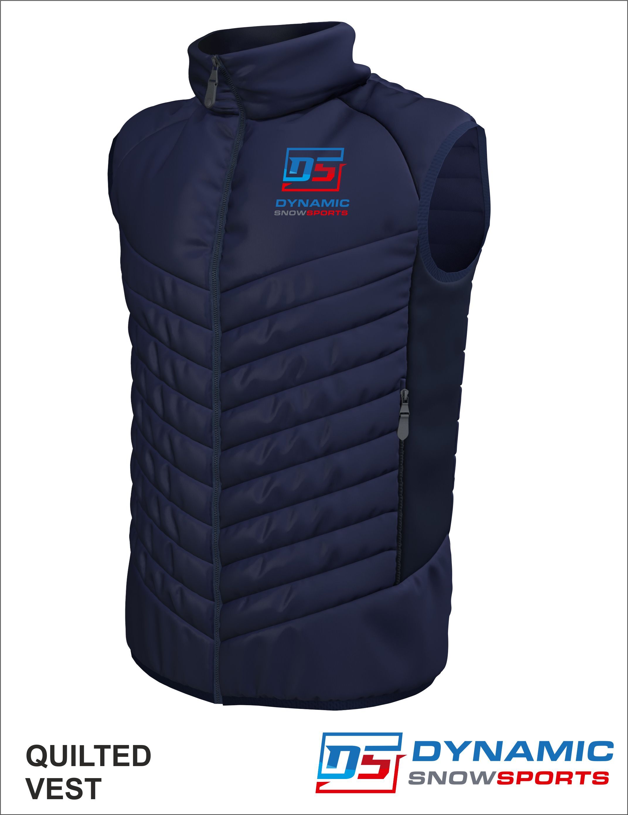 Quilted Vest Front