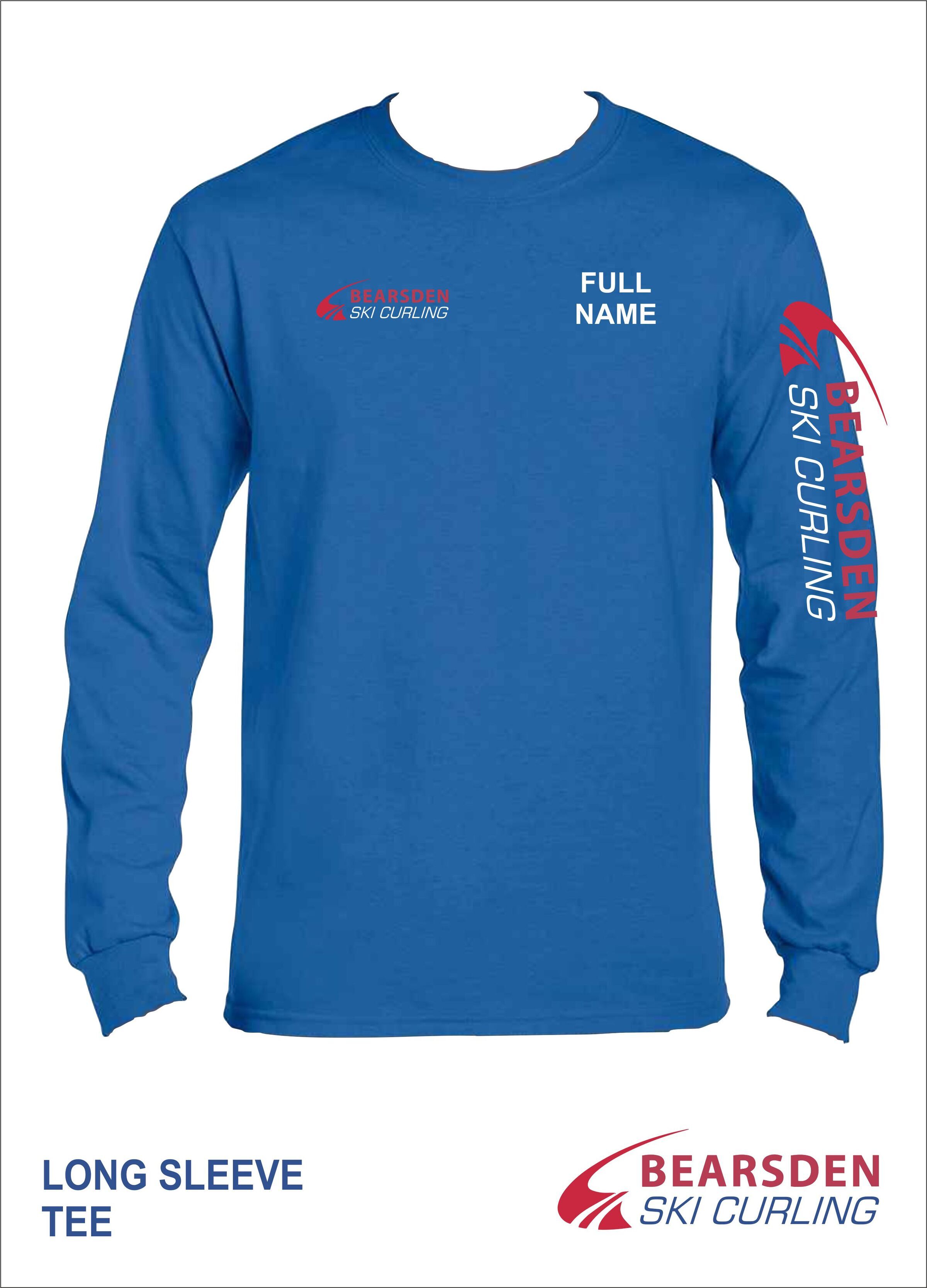 Long Sleeve Cotton Tee Front