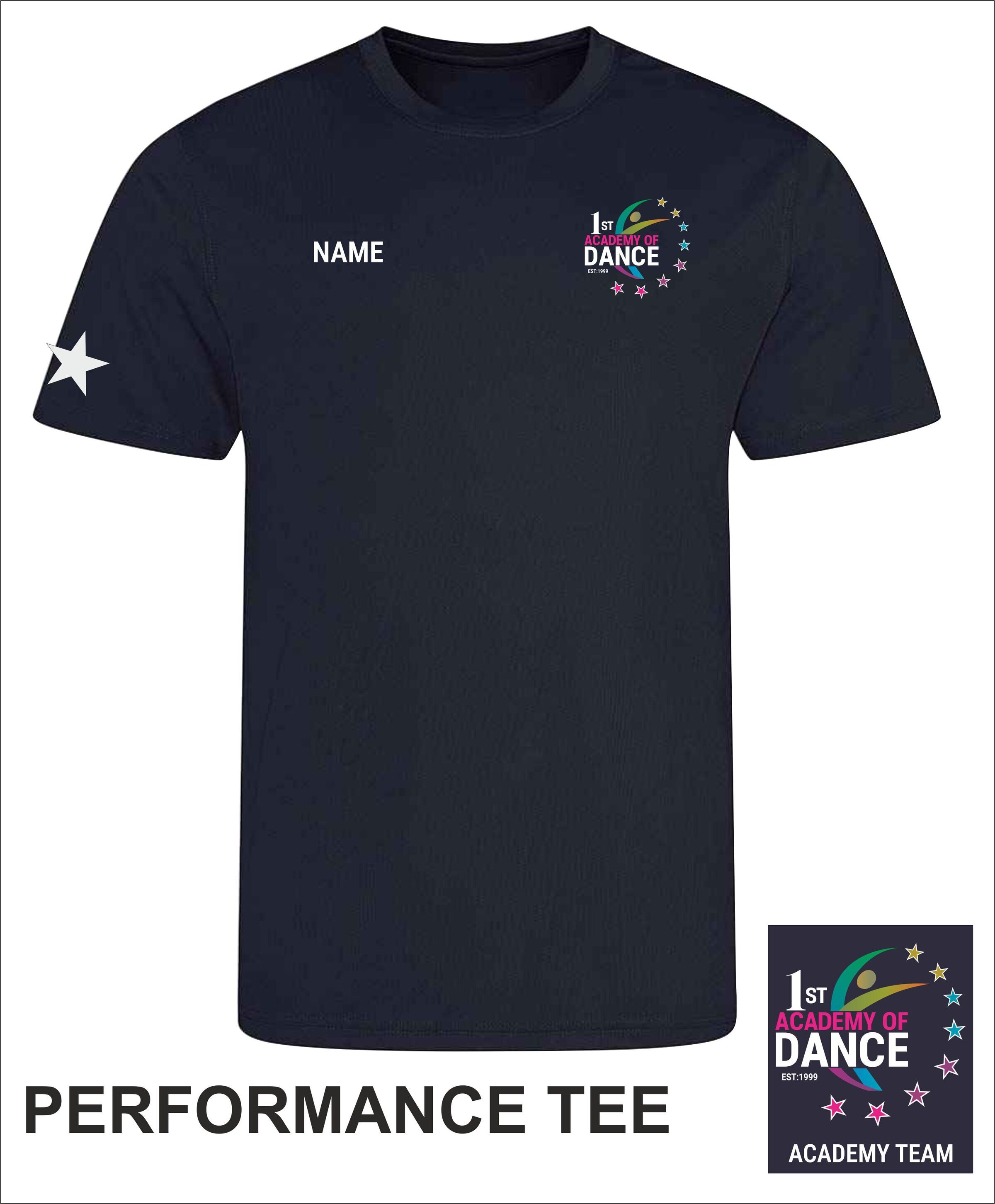 Team Performance Tee Front